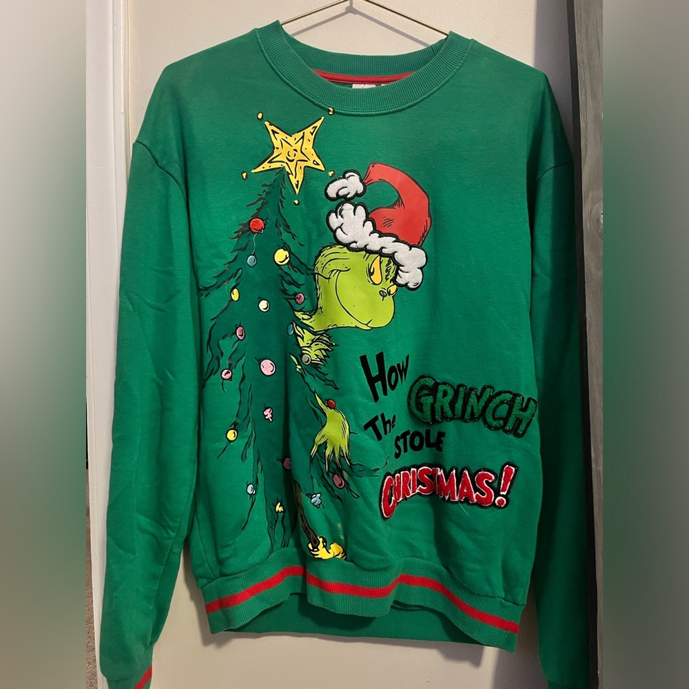 How The Grinch Stole Christmas Sweatshirt - Size Small